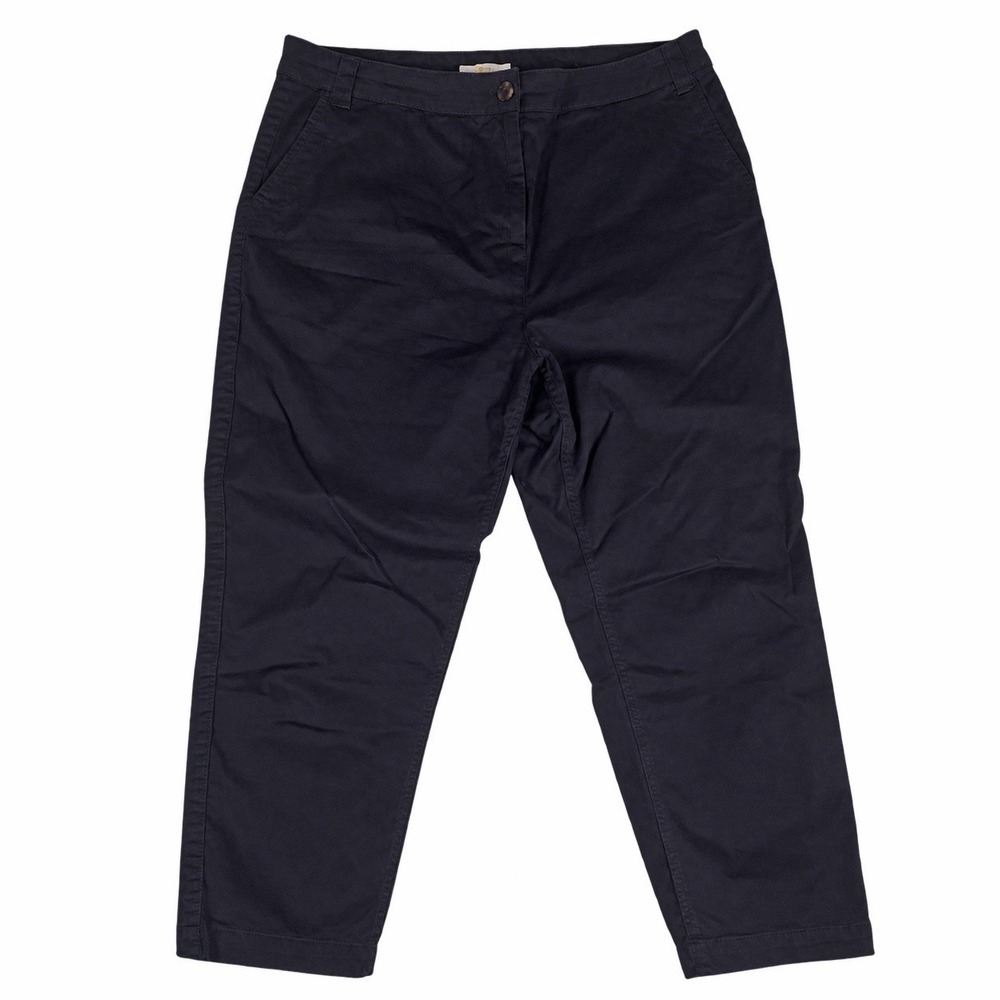 Boden Women's Chino Navy Pants Us 14 R Dress Pants Plus